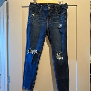 American Eagle Ripped Skinny Jeans
